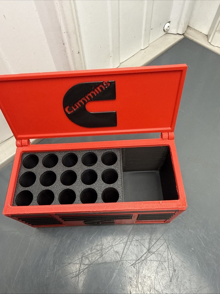 Cummins Workbench Toolbox Pen Holder – Tool Box Organizer for Desk