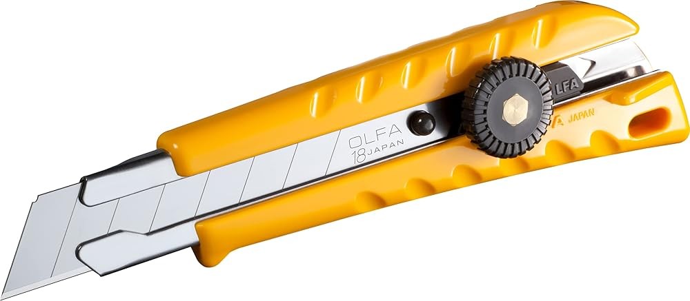 18mm Heavy-Duty Utility Knife - Multi-pose Custom Cutting Depth