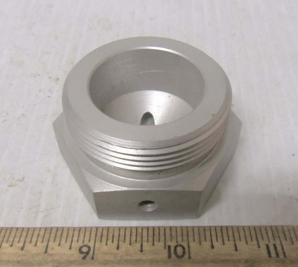 Threaded Hex Head Aluminum Cap or Plug or (?) (NOS)