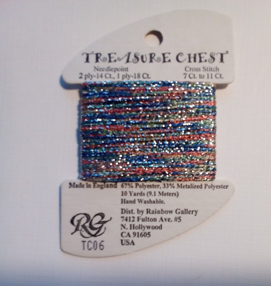 Rainbow Gallery Treasure Chest threads