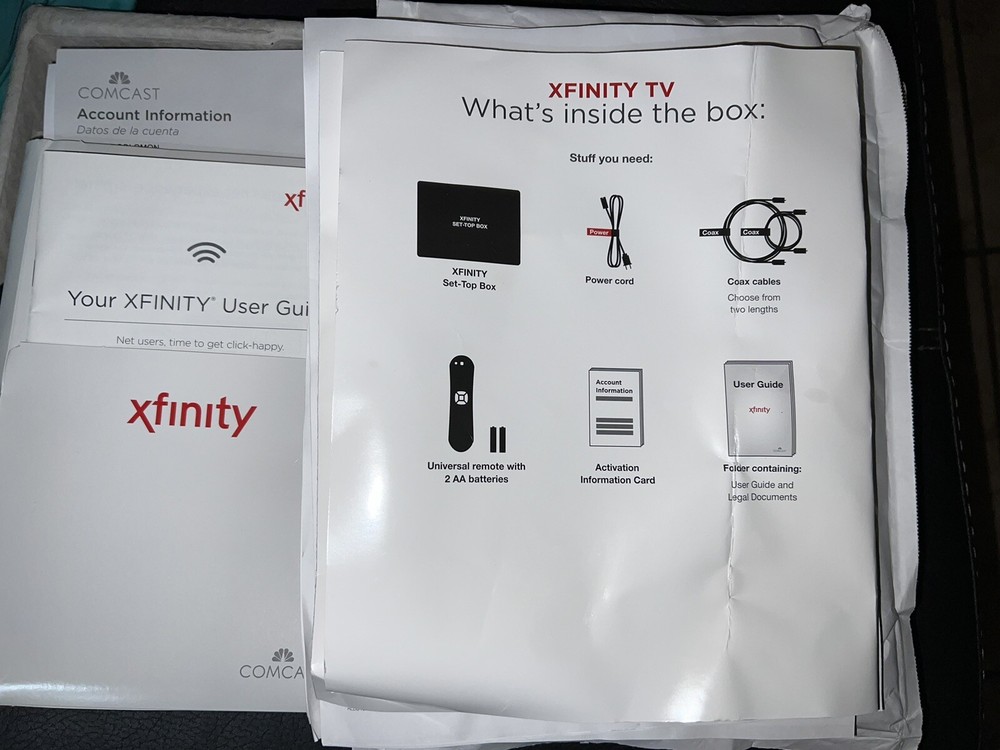 Comcast Xfinity CABLE TV BOX Cisco RNG100 , Please Read