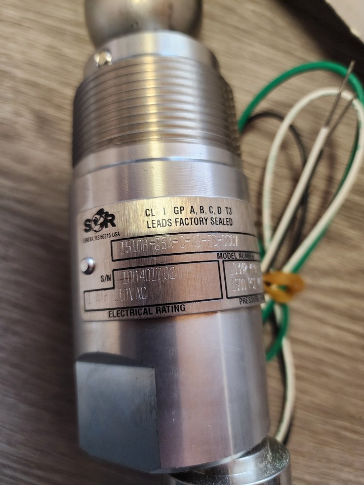 SOR Level Switch 1510B-G5A-C-W9-ES-CSCV Float Level Switch 110v