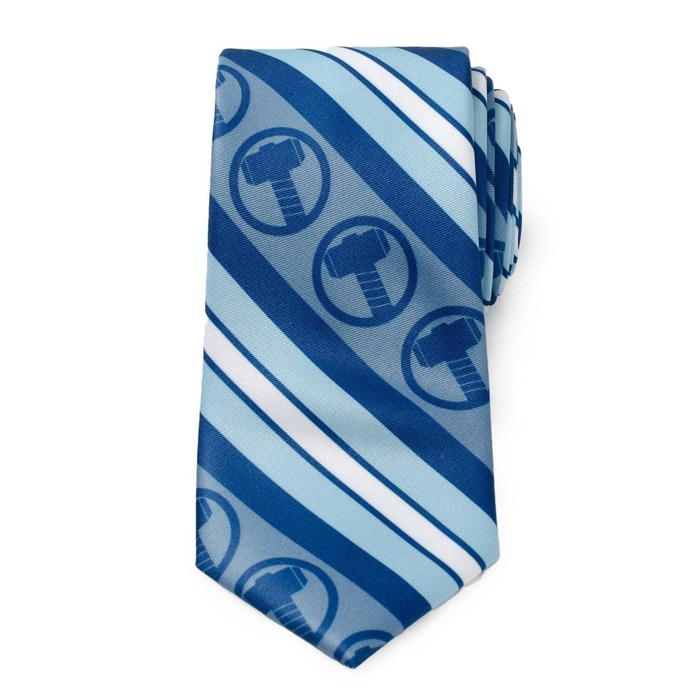 Marvel Thor Blue Striped Men's Tie