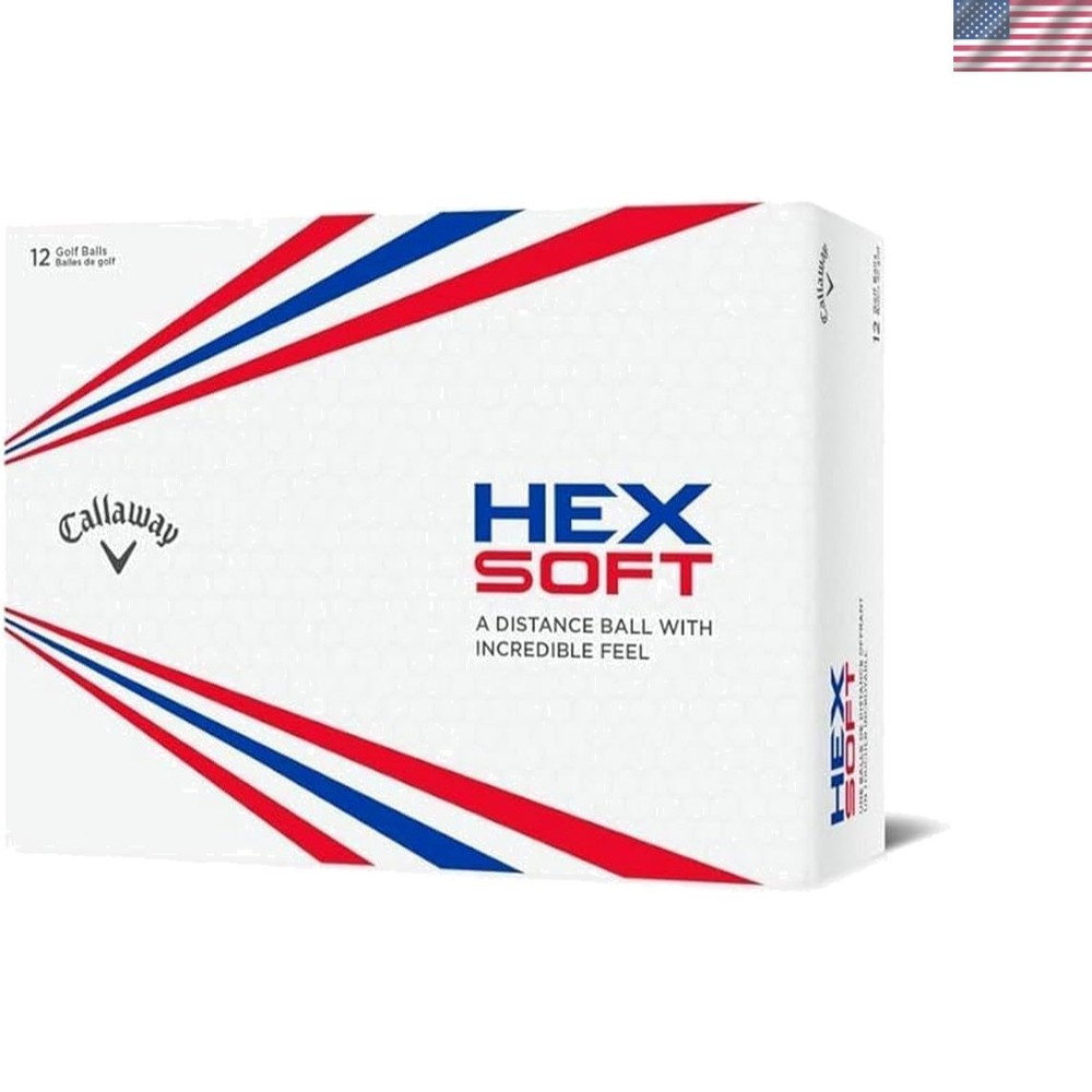 Hex Soft Golf Balls White