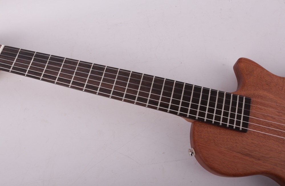 Electric classical classic guitar nylon string travel portable built in effect
