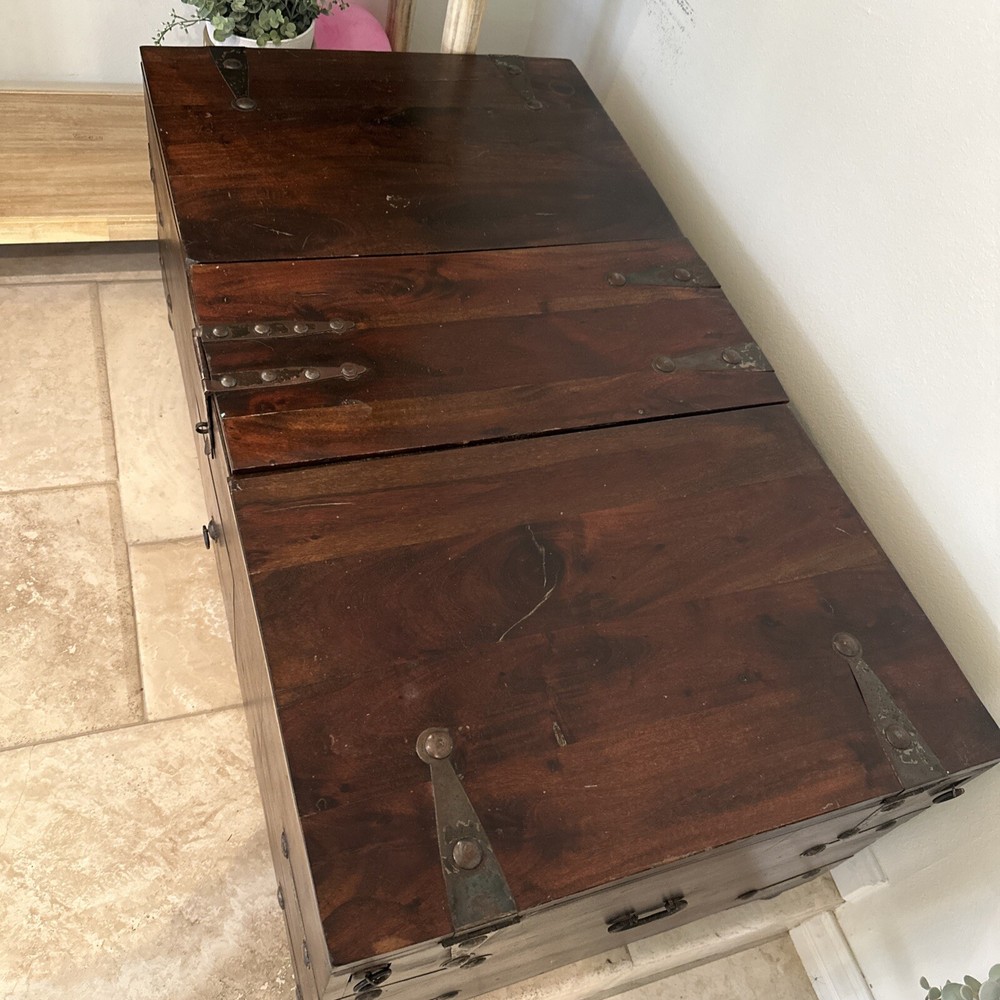 Crate&Barrel TAKA Trunk Coffee Table