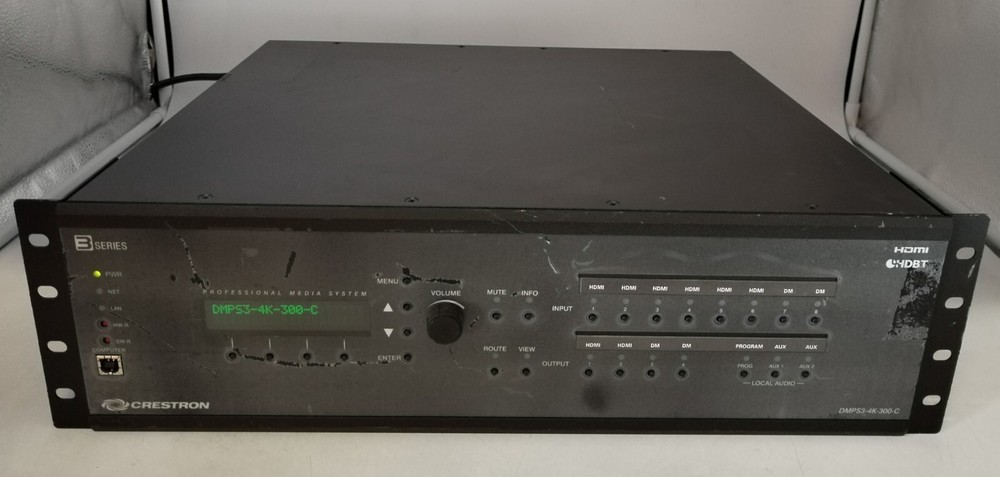 CRESTRON DMPS3-4K-300-C DIGITAL MEDIA 4K PRESENTATION SYSTEM