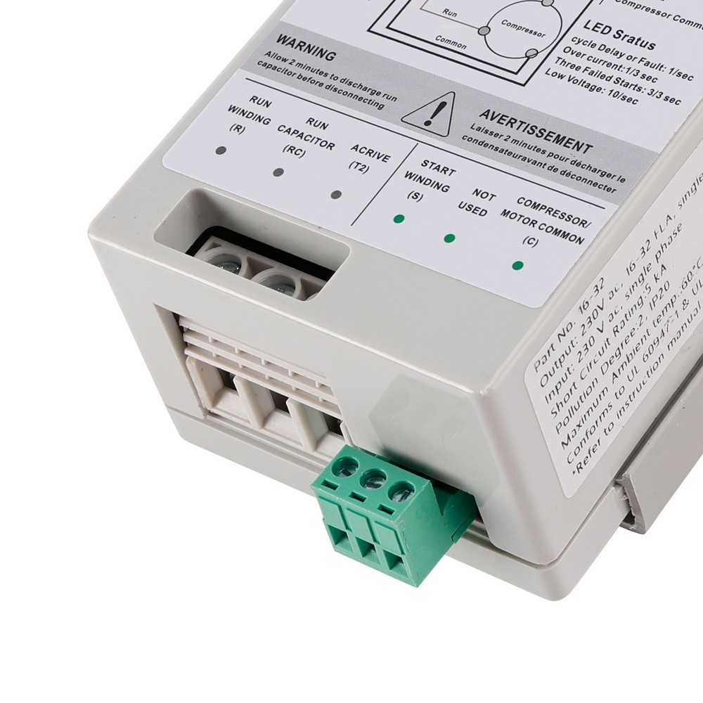 AC Soft Starter Reverse Motor Protection (16-32A + Install Kit