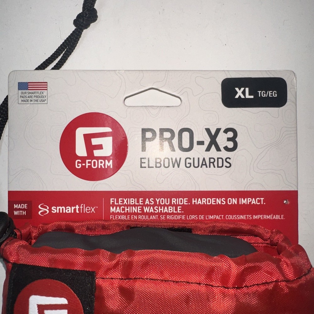 Gform Pro X3 Elbow Guards Grey/Black Size XL