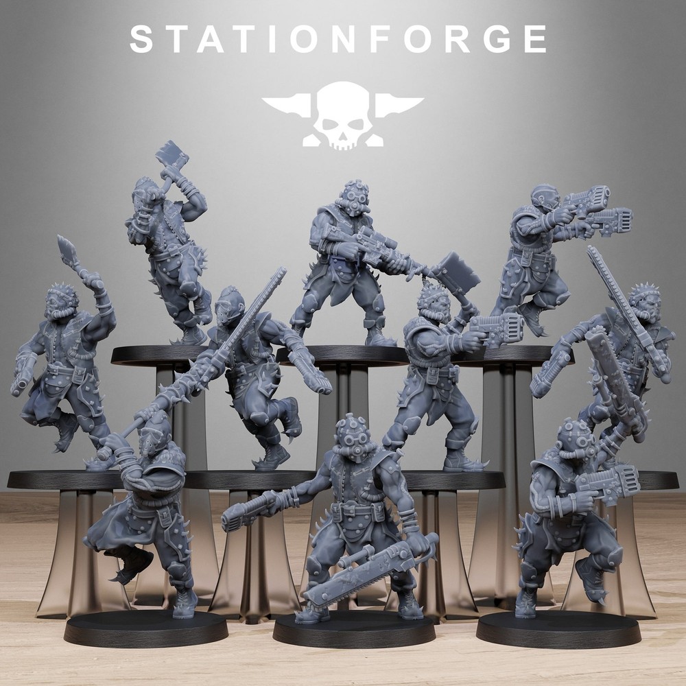 Corrupted Guard Spikers - Set of 10