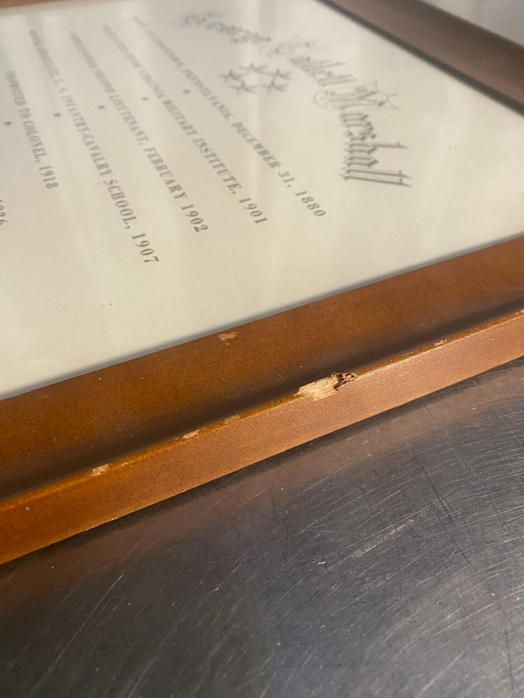 NASA MSFC George C. Marshall Plaque