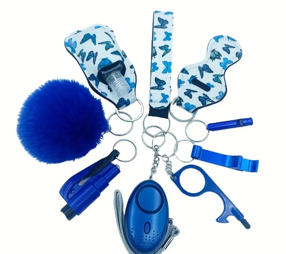 10pcs Women's Self Defense Keychain