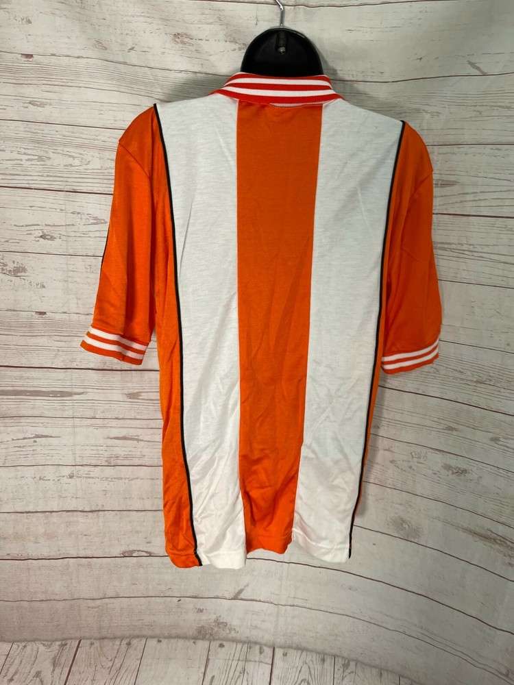 Cannon Men’s Jersey Orange / White Striped Size Medium