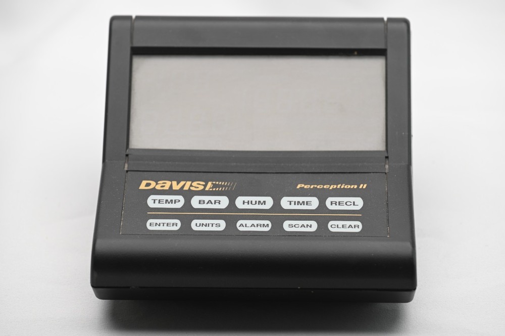 Davis Perception II 7400 Weather Station System Temp Barometer
