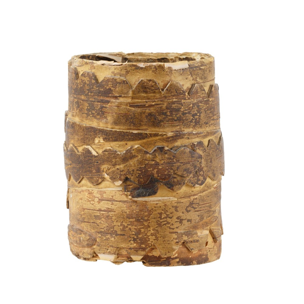 Birch Bark Dice Cup from Leech Lake Minnesota