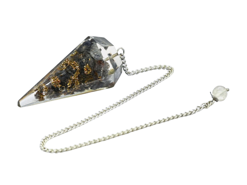 Blue Aventurine Orgone Pendulum