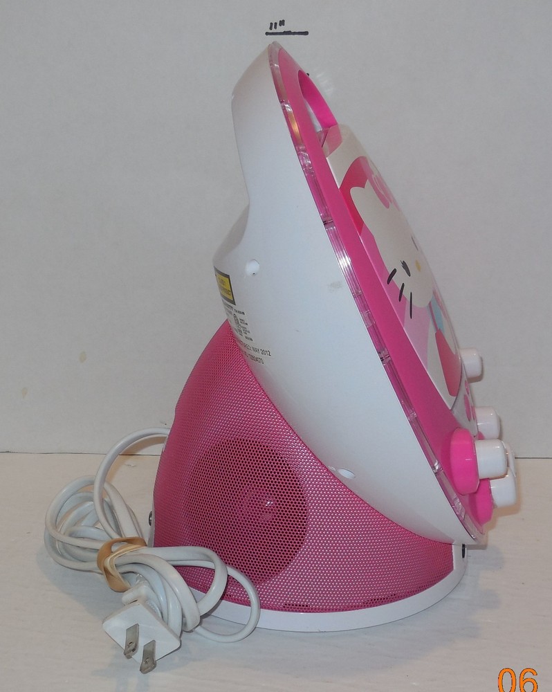 Hello Kitty Disco Party CDG Karaoke Machine Model 66209-wm