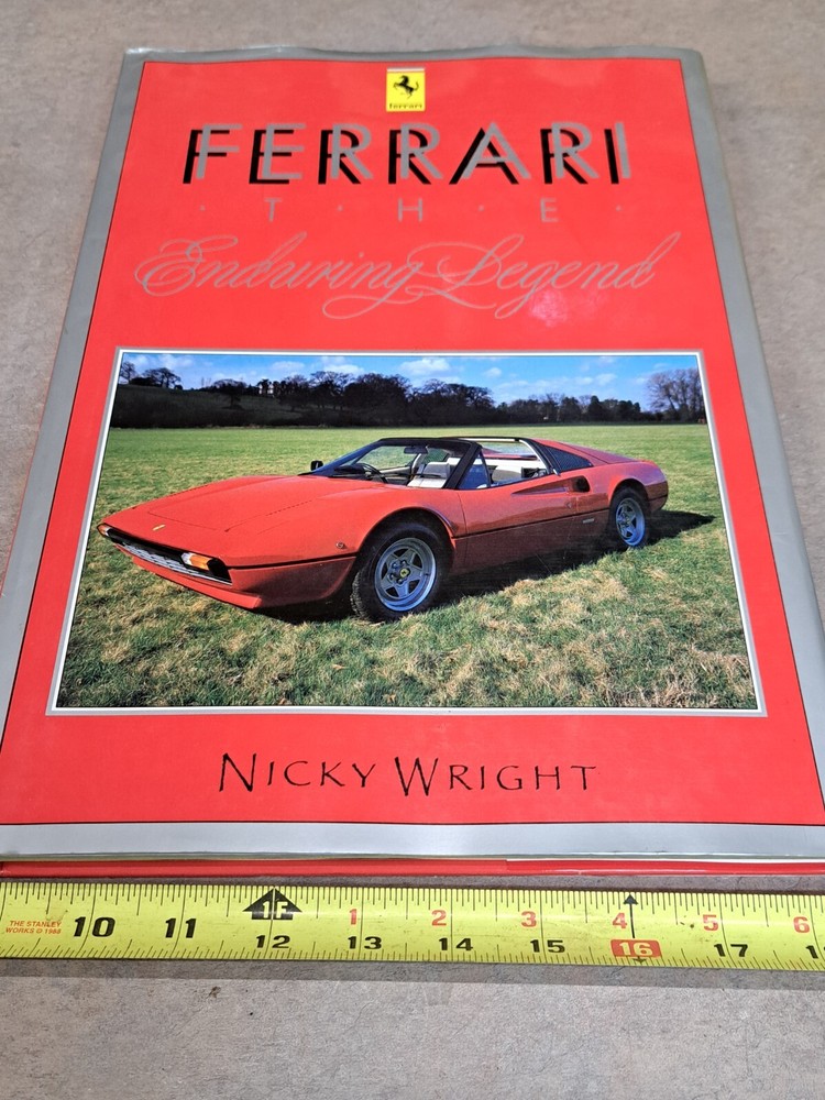 Ferrari the Enduring Legend by Nicky Wright with Dust Cover