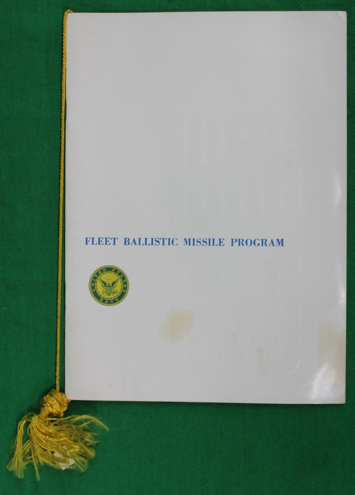 Original 1975 20th Anniversary Fleet Ballistic Missile Program