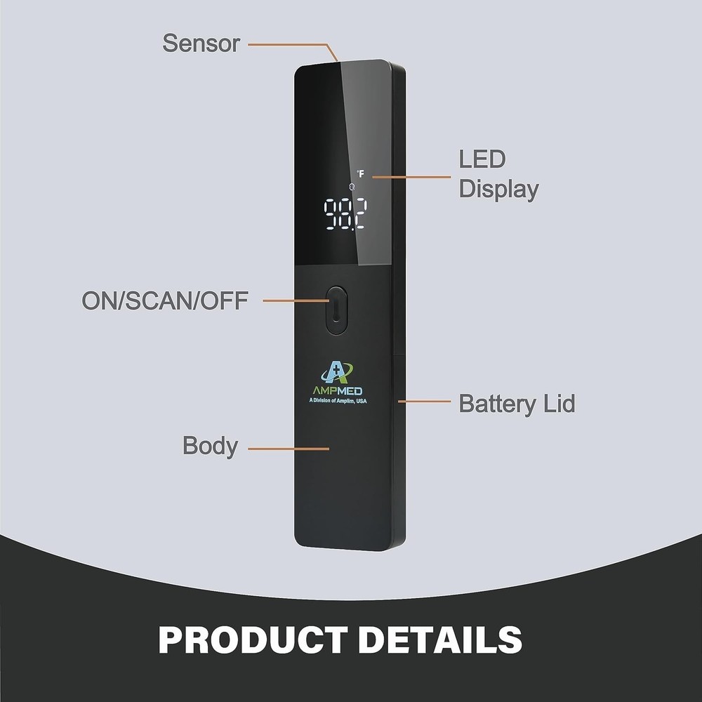 Touchless Forehead Thermometer for Adults & Kids