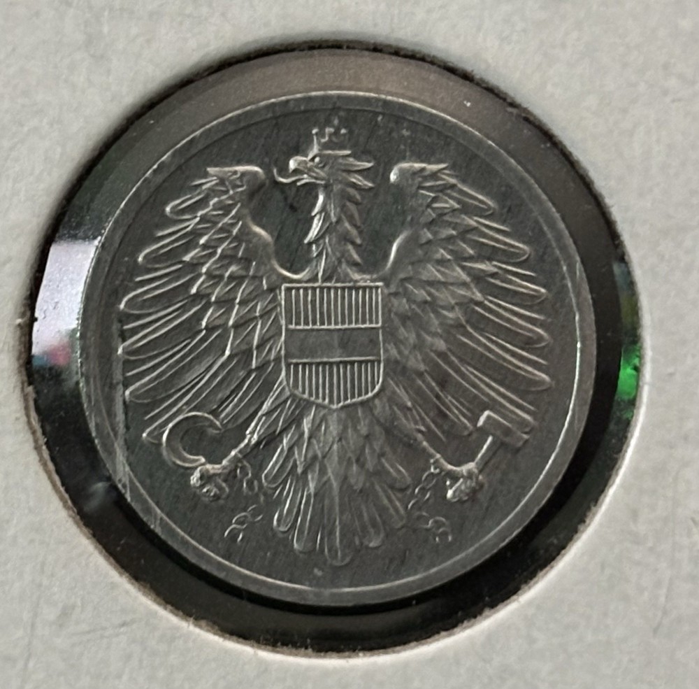 1964 2 Groschen Austria Proof Excellent Condition