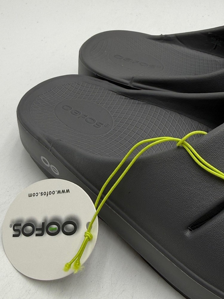 Oofos OOAHH Unisex USED Slide Sandal Grey Multiple Sizes