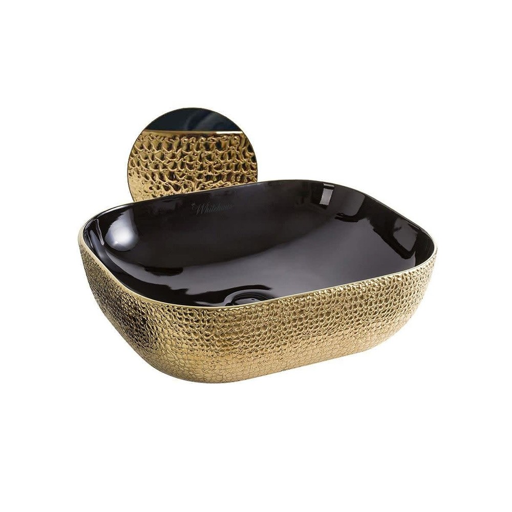Whitehaus Collection WH71333-F04 Isabella Plus Collection Rectangular Above M...