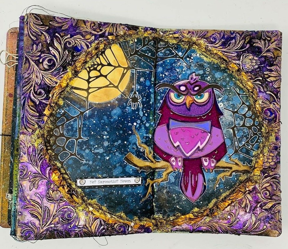 Sizzix Thinlits Spider Web #664747 2pk set Retail $14.99 by Tim Holtz