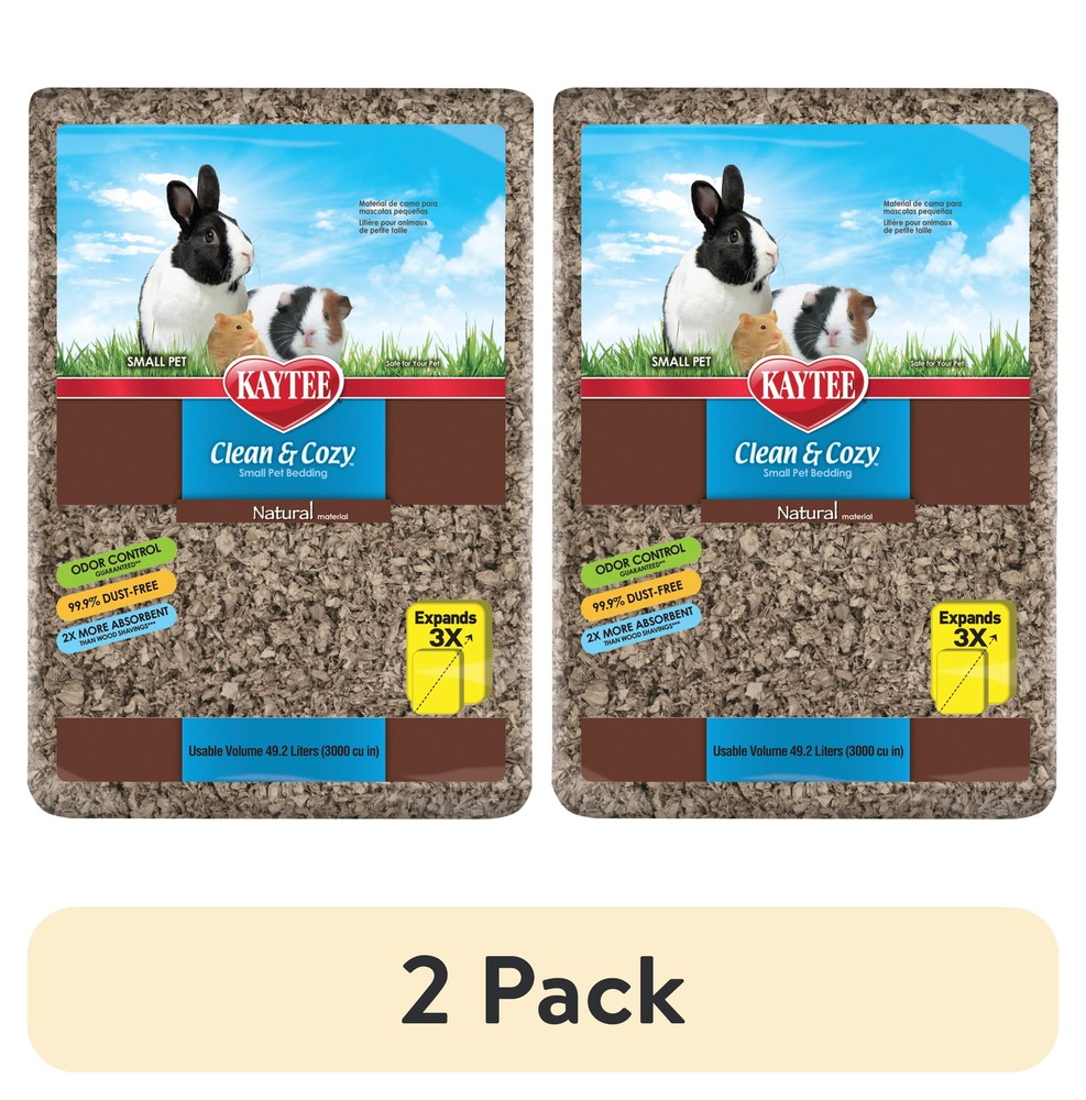 Clean & Cozy Natural Paper Bedding 49.2 Liters