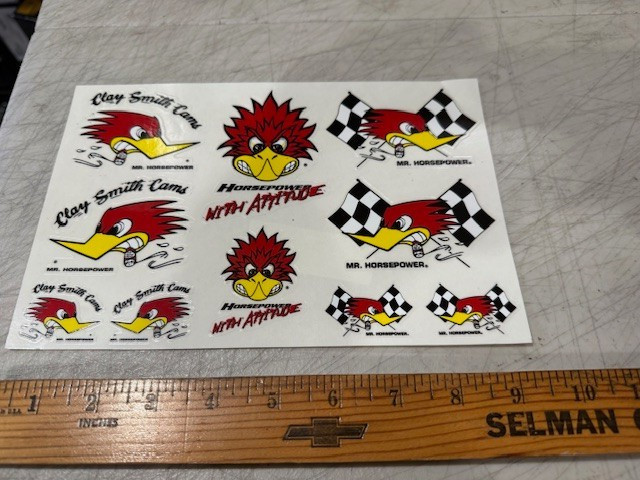 MR HORSEPOWER DECAL SHEET
