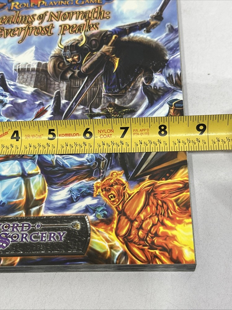 Sword Sorcery EverQuest Norrath Everfrost Peaks 3rd Edition 2003