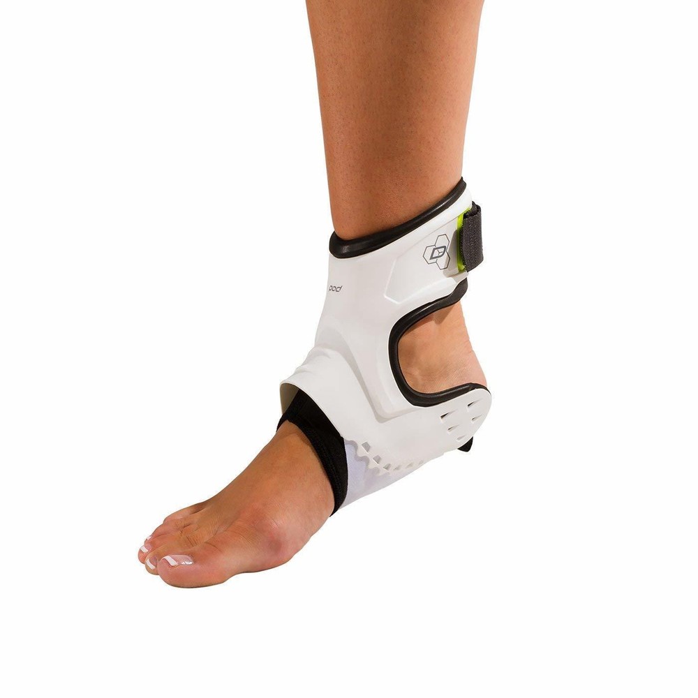 DonJoy Performance POD Ankle Brace Pair Right and Left in White Medium Bundle