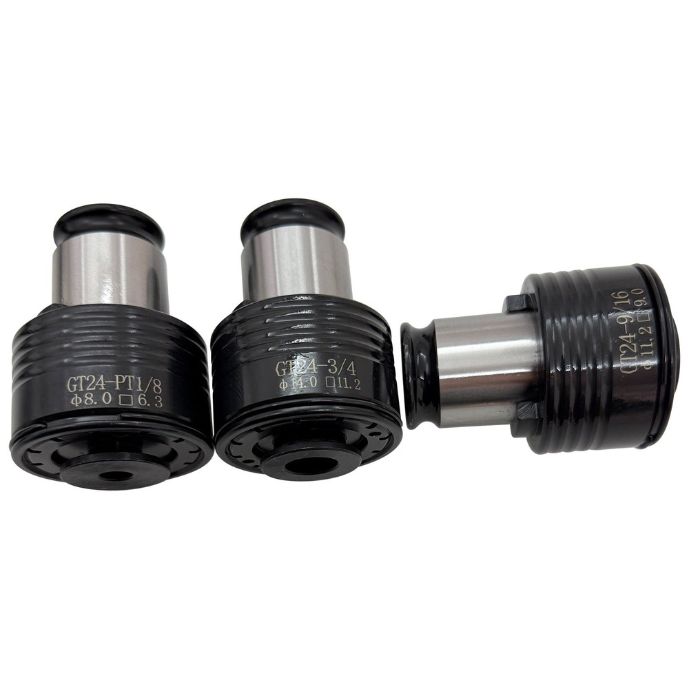 Tapping Machine ANSI Chuck Set 12PCS Quick Change Chuck 1/8"-7/8"
