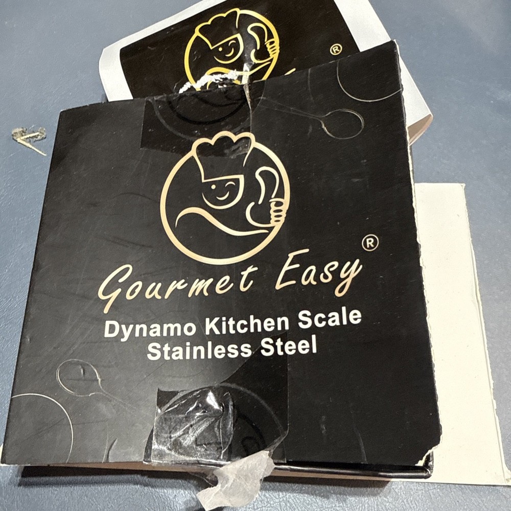 Gourmet Easy Dynamo Kitchen Scale New Open Box