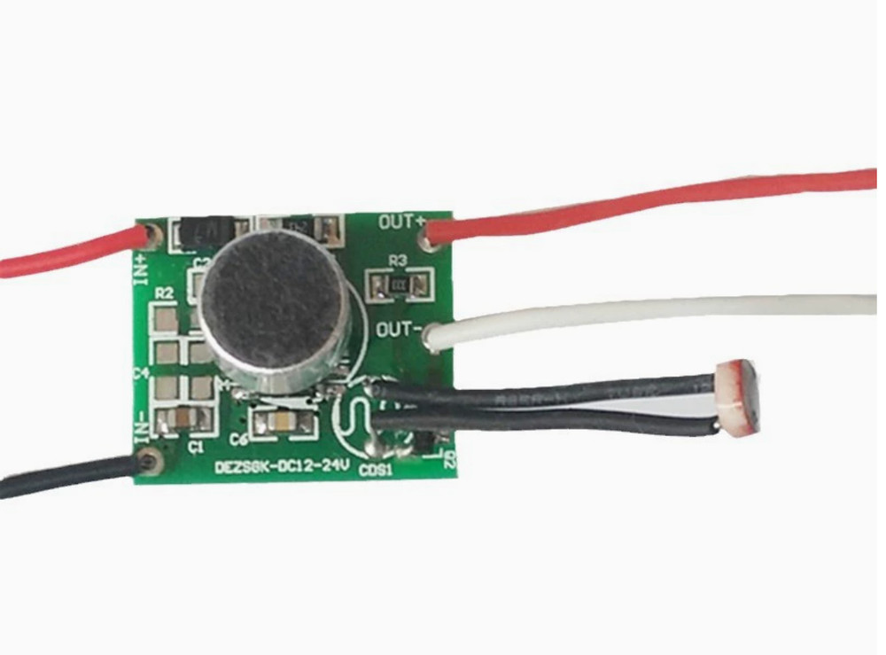 DC3V-30V Low Voltage DC Sound Activated Switch
