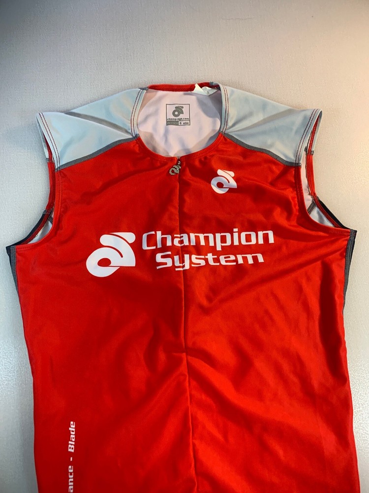 Champion System Womens Performance Blade Tri Triathlon Top Small S (6545-3)