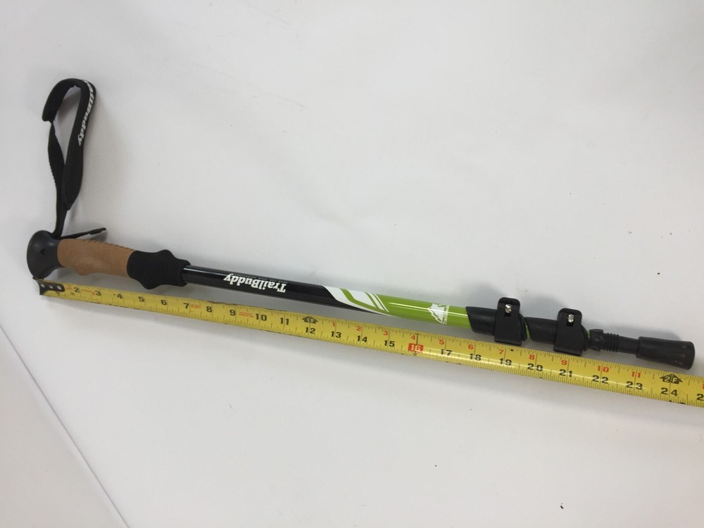 TrailBuddy Adjustable Single Trekking Hiking Pole