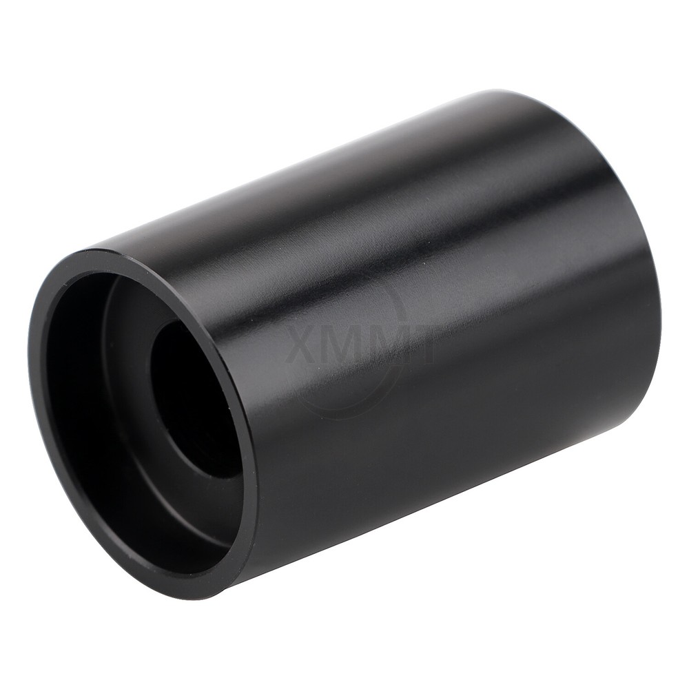 1.75" Black Riser Extensions For Harley 1" Handlebars Softail Dyna Touring FLHR