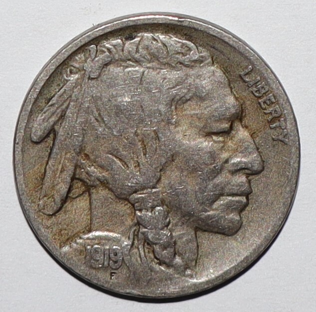1919 Buffalo Nickel XF (U169)