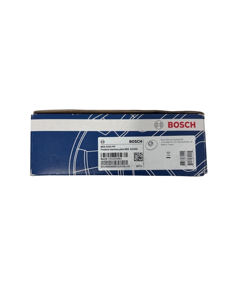 Bosch NDA-5030-PIP Pendant Interface Plate NDE-4/5000