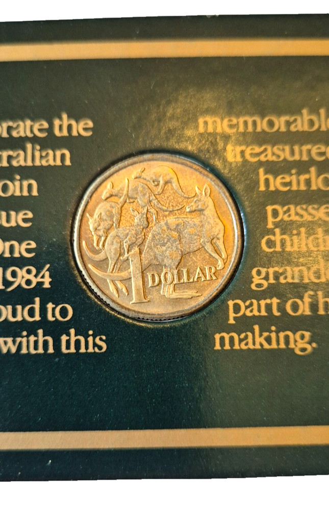 One Dollar Last Note First Coin Uncirculated John West Australian Commemorative