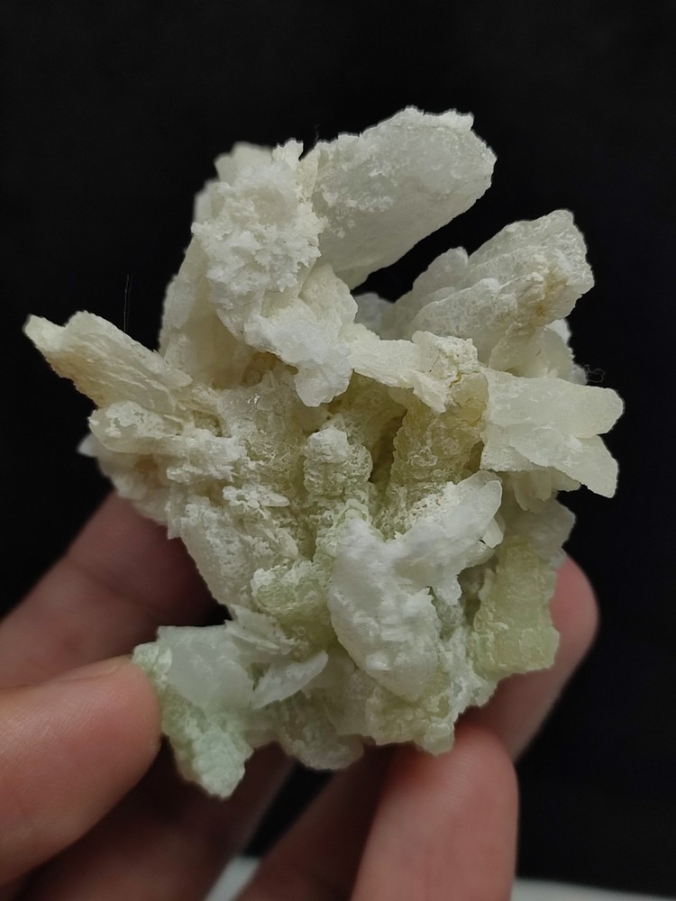 Calcite With Prehnite Nice Color & Termination-Afg.