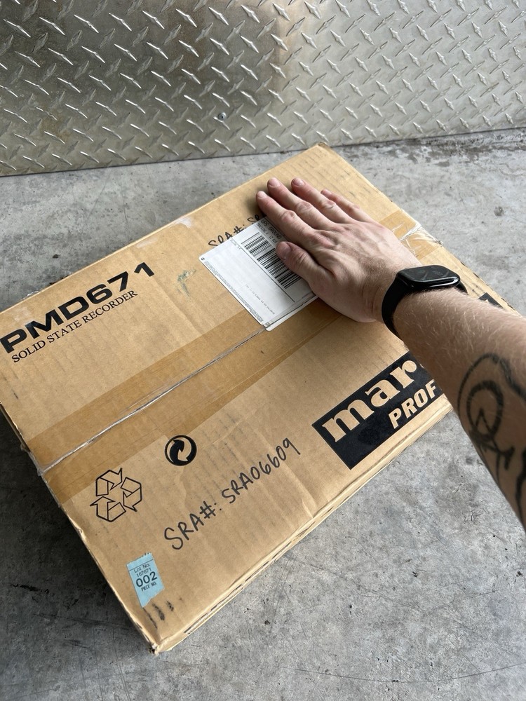 SUPER RARE NOS Marantz PMD671 Solid State Recorder PMD 671 96Khz/24Bits