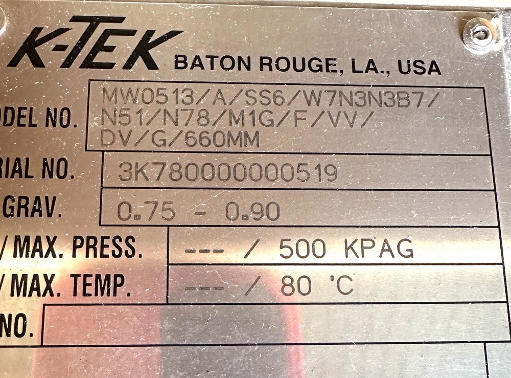 K-Tek MagWave MW05 KM26 Magnetic Level Indicator + MT5000 Guided Wave 660mm