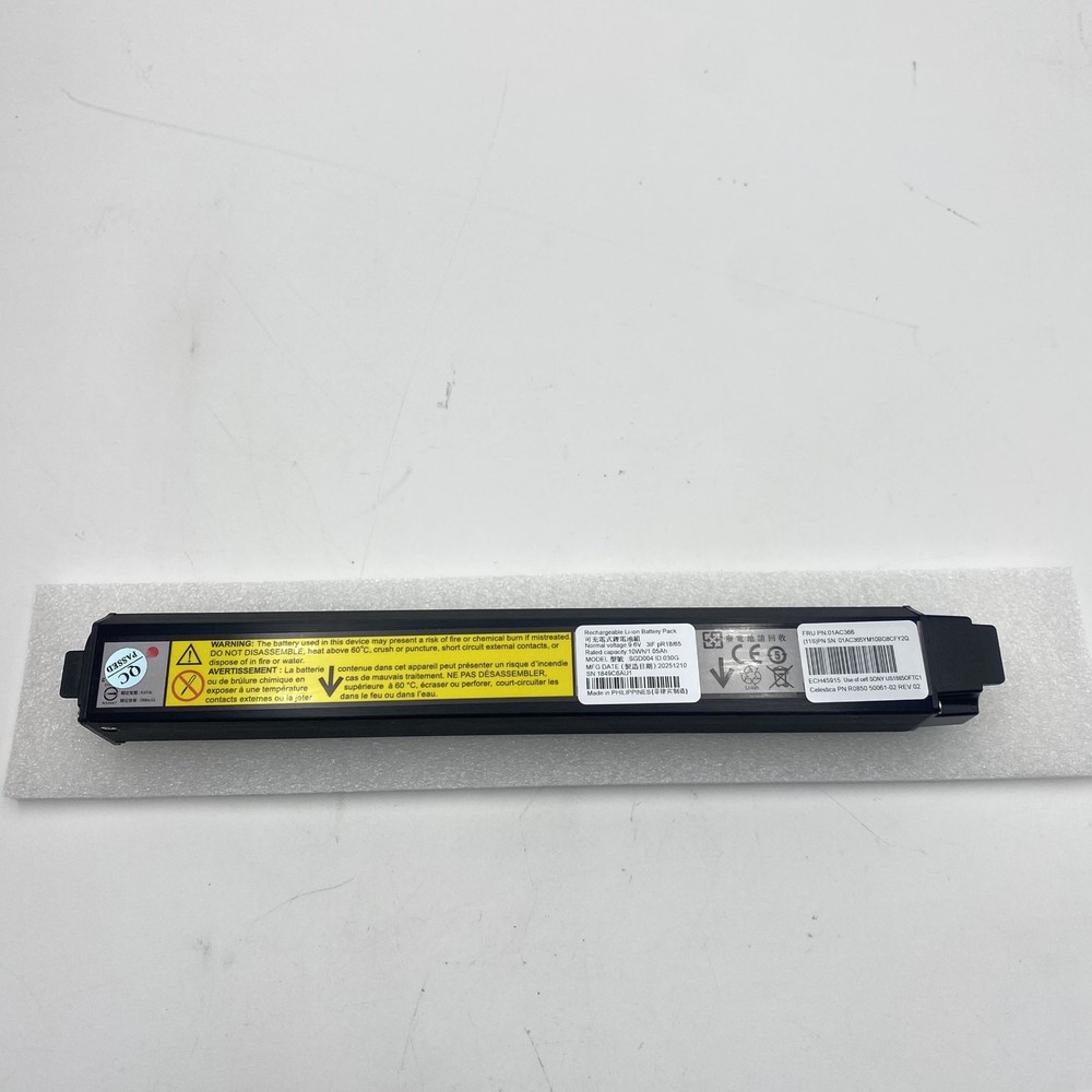IBM Storwize V5000-V5010-V5030 Gen2 Battery Date Code: 2025 01AC365 01AC366