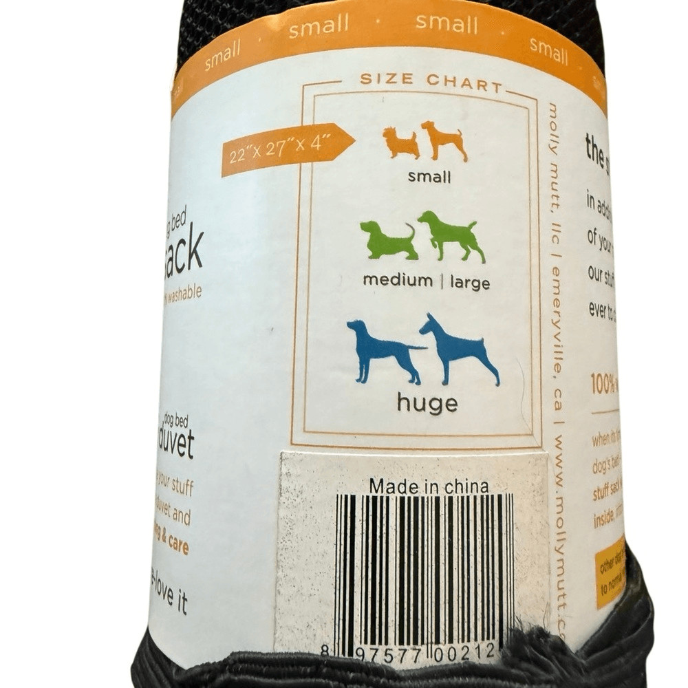 Molly Mutt Small Stuff Sack NWT