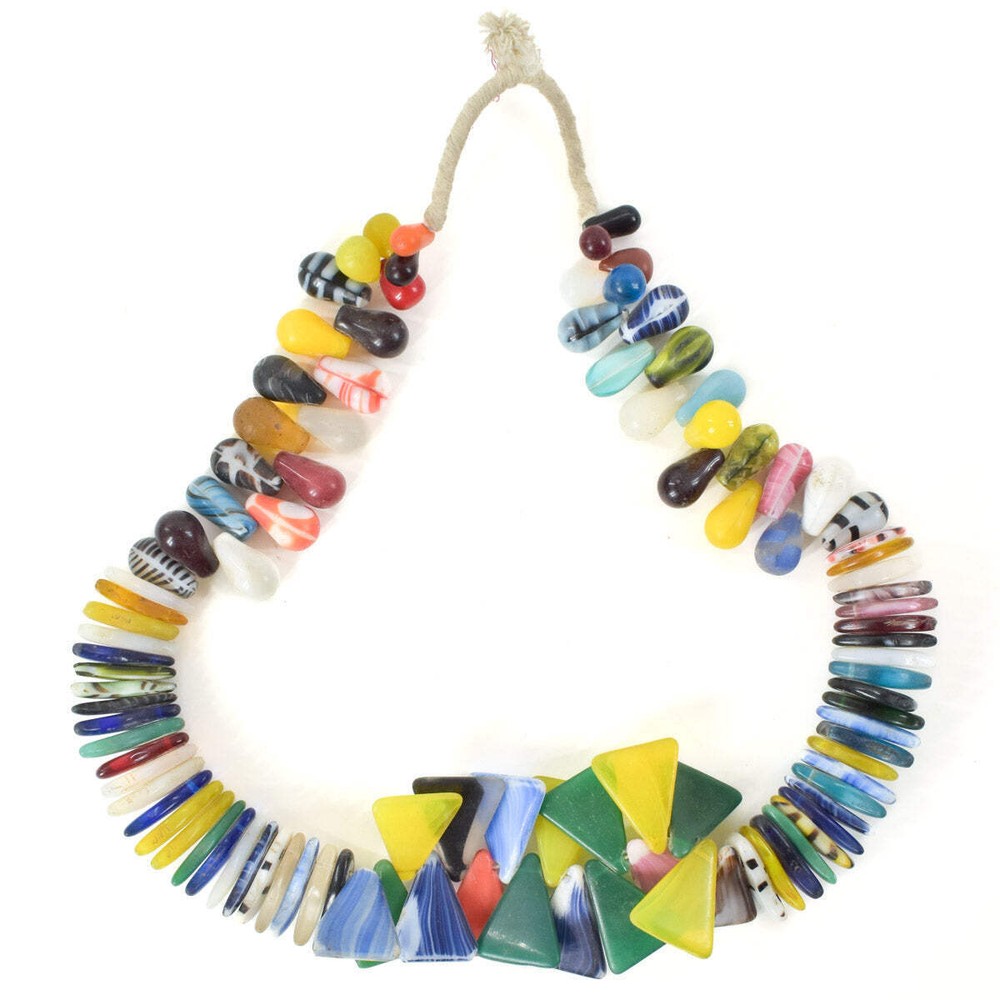 Triangular and Teardrop Wedding Trade Beads Sidley Collection