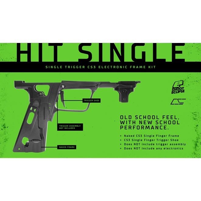 Planet Eclipse CS3 Single Trigger Frame Kit - Black