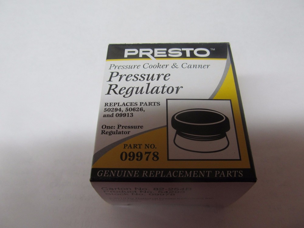 Presto Pressure Cooker Regulator 09978