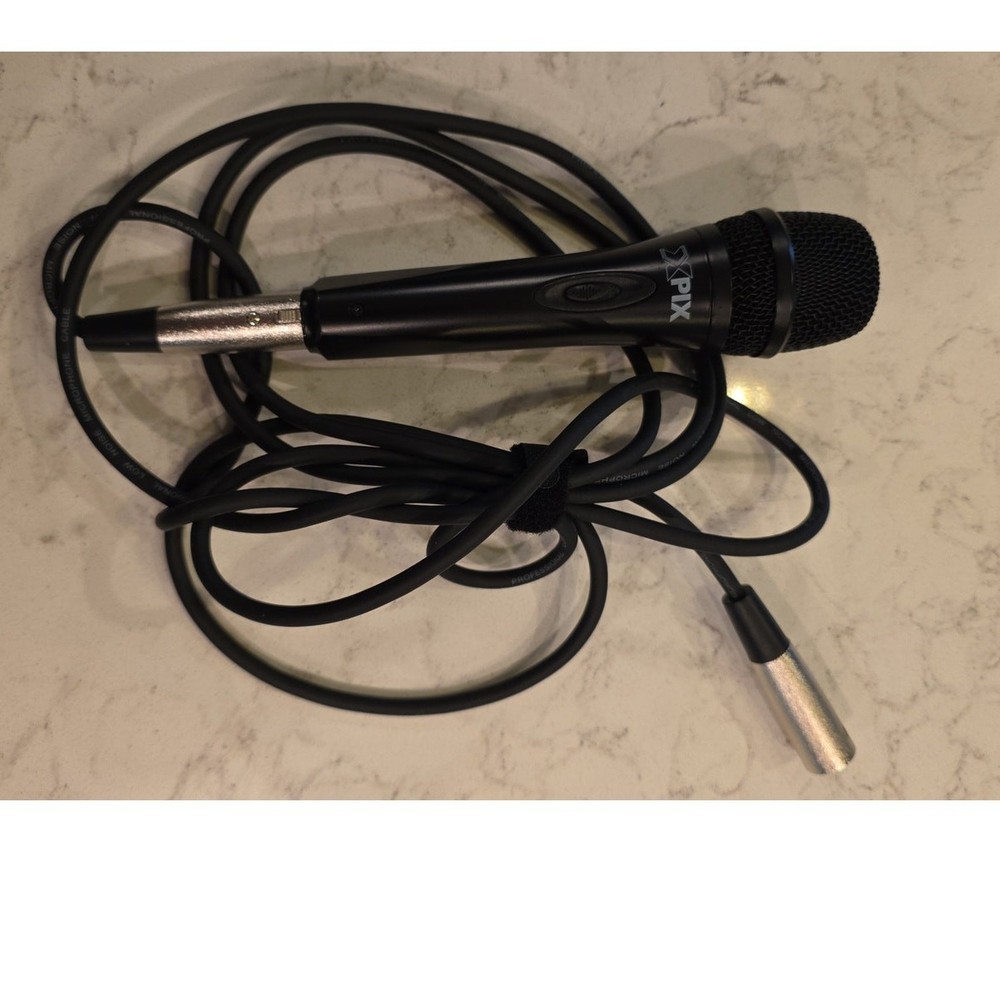 Xpix Microphone with Cord Tested & Working Excellent